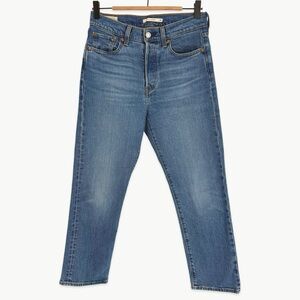 Levi's Premium Wedgie Straight Ankle Women's Jeans 26x26 Medium wash